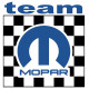 MOPAR TEAM Laminated decal