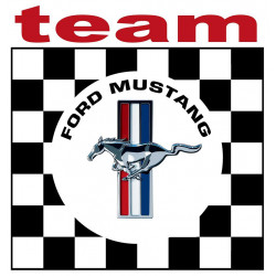 FORD MUSTANG TEAM Sticker  