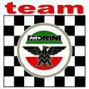 MOTO MORINI TEAM Sticker vinyle laminé