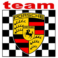 PORSCHE TEAM Sticker  