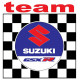 SUZUKI GSXR TEAM Sticker  
