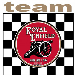 ROYAL ENFIELD TEAM Sticker° 