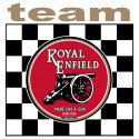 ROYAL ENFIELD TEAM laminated vinyl decal