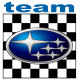 SUBARU TEAM Sticker  