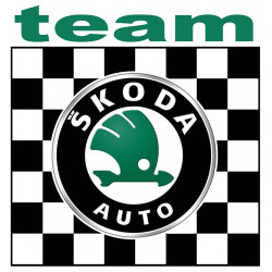 SKODA TEAM Sticker  