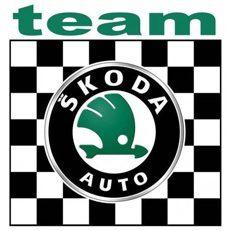 SKODA TEAM Sticker  