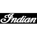 INDIAN BLANC Sticker vinyle