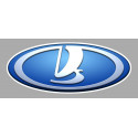 LADA laminated vinyl decal