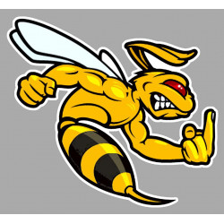 VESPA BEE right laminated decal