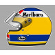 Michele ALBORETO left Helmet sticker  