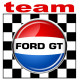  FORD GT TEAM STICKER Sticker° 