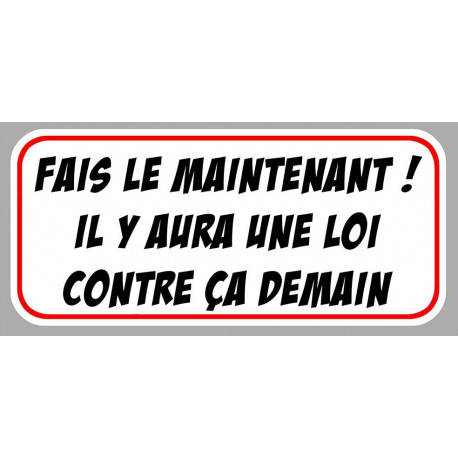  FAIT LE !!! Sticker  