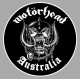 MOTORHEAD AUSTRALIA black Sticker 