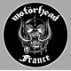 MOTORHEAD FRANCE Sticker noir 