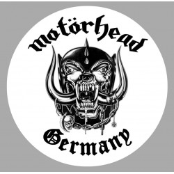 MOTORHEAD GERMANY white Sticker 