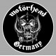 MOTORHEAD GERMANY black Sticker 