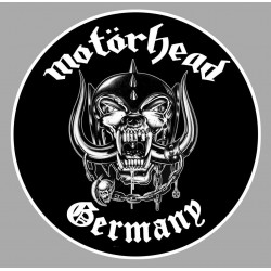 MOTÔRHEAD GERMANY Sticker vinyle laminé