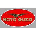 MOTO GUZZI  Sticker vinyle laminé droit