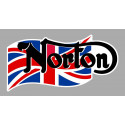 NORTON UK Laminated decal