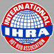 IHRA HOT ROD Sticker vinyle laminé