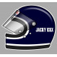 Jacky ICKX helmet left sticker 