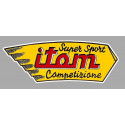 ITOM right laminated decal