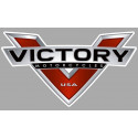 VICTORY Motorcycles Sticker vinyle laminé