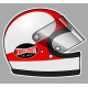 Jarno SAARINEN Helmet right sticker 