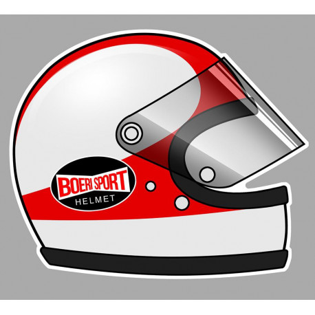 Jarno SAARINEN Helmet right sticker 