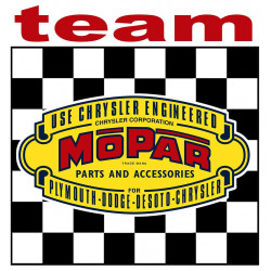 MOPAR TEAM Sticker