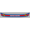 MARTINI Racing PORSCHE Sticker Visière Casque vinyle laminé