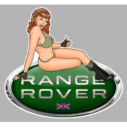 RANGE ROVER  right  Pin Up Sticker