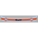 GULF STICKER  Hemet Sunsrip Visor Sticker