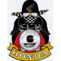 HONDA BIKER  Sticker 72mm x 55mm