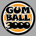 GUMBALL 3000  laminated decal