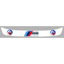 BMW  Helmet Visor Sunstrip  laminated decal