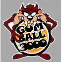 GUMBALL 3000  TAZ Sticker vinyle laminé