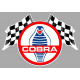 COBRA Flags Sticker vinyle laminé