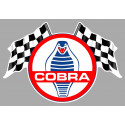 COBRA Flags Sticker vinyle laminé