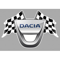 DACIA  Flags Sticker