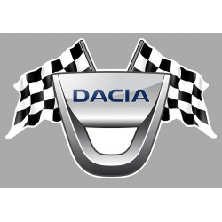 DACIA Flags Sticker