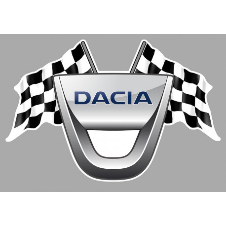 DACIA  Flags Sticker