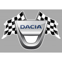 DACIA  Flags laminated decal