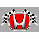 HONDA Flags laminated decal