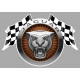 JAGUAR Flags Laminated decal