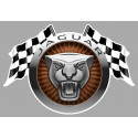 JAGUAR Flags Laminated decal