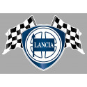 LANCIA Flags laminated decal