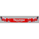 TRIUMPH MOTO  Sticker Visière Casque vinyle laminé