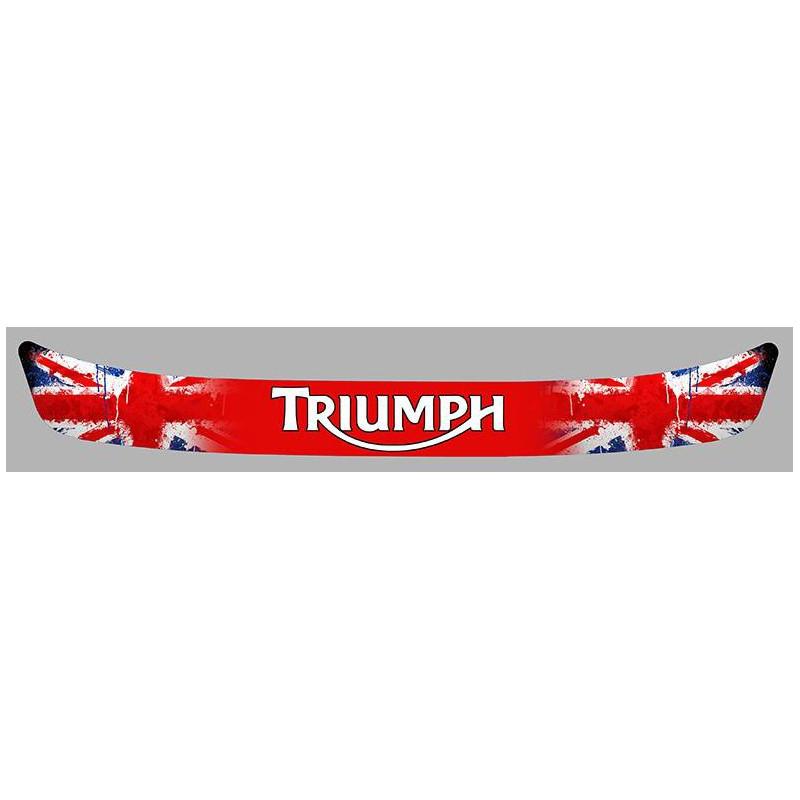 Autocollant Triumph Réfléchissant Logo - Stickers Casque Moto