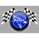 MATRA Flags Sticker vinyle laminé